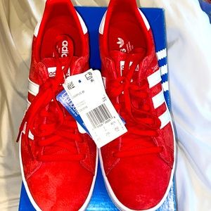 Women’s Adidas Campus size 8.5, red